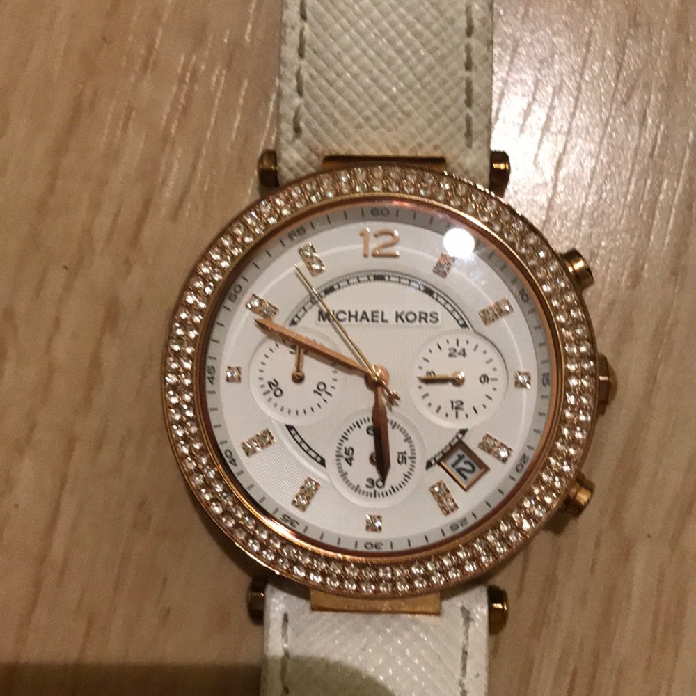 Michael Kors White watch